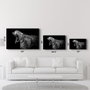 Wallity Pintura Decorativa de Vidrio Templado Multicolor 46 x 72 cm